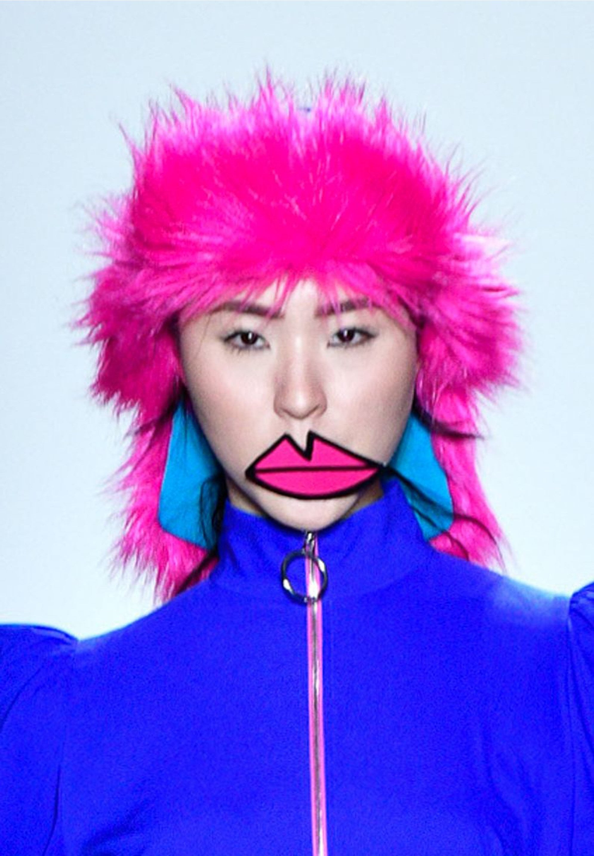 MONOSUIT WIG WAG USHANKA - Hat - fuscia 