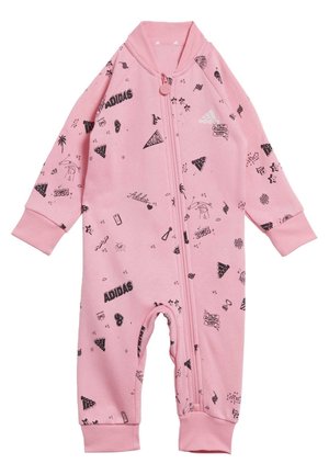 BRAND LOVE - Tuta jumpsuit - bliss pink   black   white