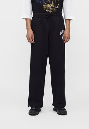 Wasted Paris, SHIELD UNISEX - Долнище на анцуг - black/white