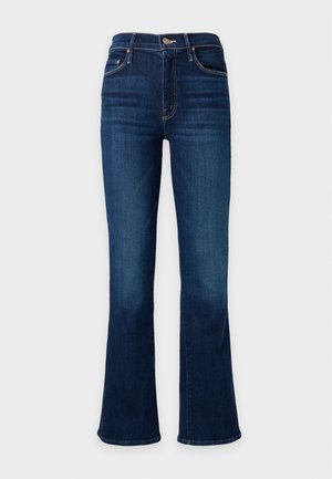 Mother, THE WEEKENDER - Дънки с широк крачол - dark blue denim