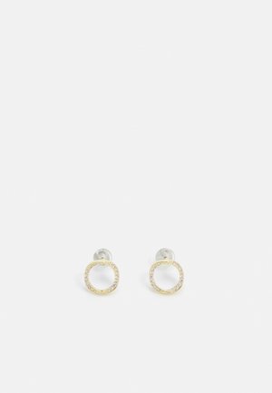 BESSIE SMALL ROUND EAR - Kolczyki - gold-coloured
