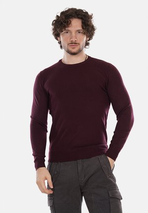 Jersey de punto - bordeaux