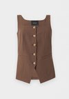 VMKANDRA - Veste sans manches - chocolate