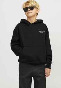 Jack & Jones Junior GEDRUCKT MINI - Felpa con cappuccio - black