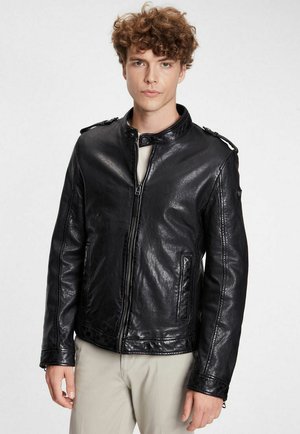 GMAKTOS - Leather jacket - black