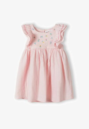 MINOTI FRILLED SLEEVES - Day dress - light pink