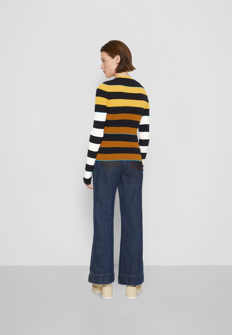 Damen Bekleidung | Victoria Beckham Strickpullover multicolour/mehrfarbig - CQ55906 Damen Bekleidung | Victoria Beckham Strickpullover multicolour/mehrfarbig - CQ55906