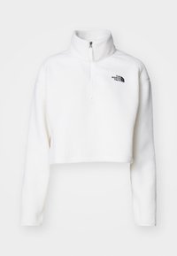 CROP - Felpa in pile - white dune