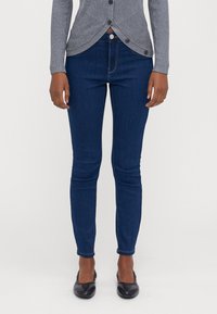 ONLY Petite - ONLRAIN  - Jeans Skinny Fit - dark blue denim Miniaturebillede 1