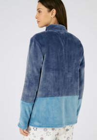 Damart ZIPP?? BICOLORE - Veste polaire - bleu nuit/bleu - ZALANDO.FR