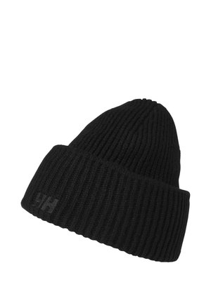 Helly Hansen, HELLY HANSEN SOFT RIB BEANIE UNISEX - Gorro - black
