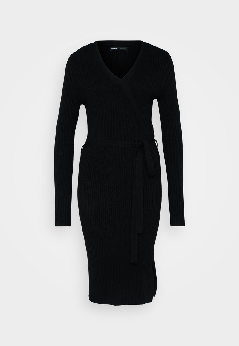 Only Tall Gebreide jurk zwart Only Tall Gebreide jurk zwart