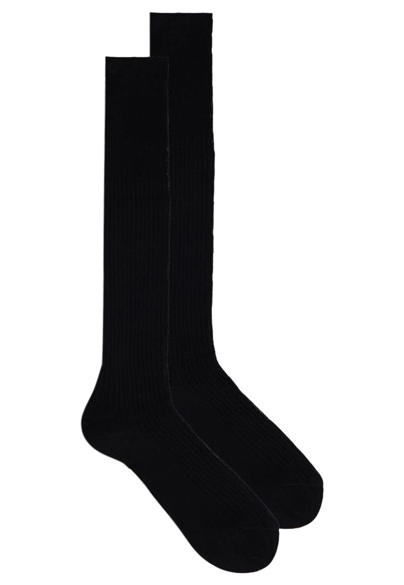 IUMAN Intimissimi Uomo Long Ribbed - Kniestrümpfe - nero