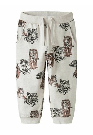 Trousers - peyote melange