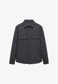 Geselecteerd, mottled dark grey