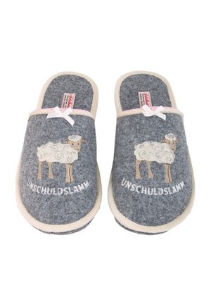 UNSCHULDSLAMM - Slippers - mausgrau
