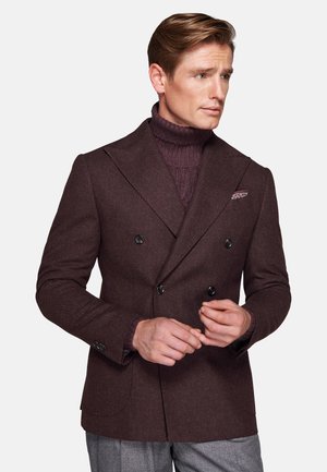 Dan John, SISTINA - BLAZER - Giacca - burgundy solid