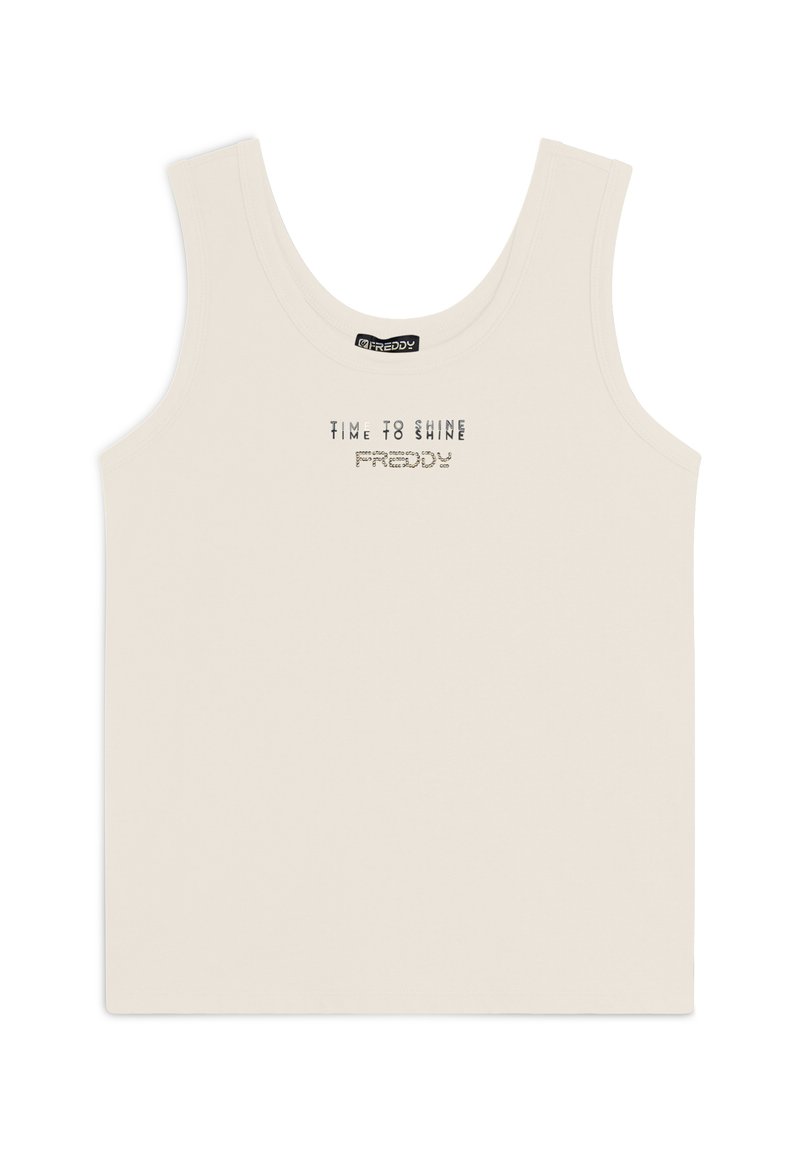 Freddy CON GRAFICA DORATA - Top - sugar swizzle