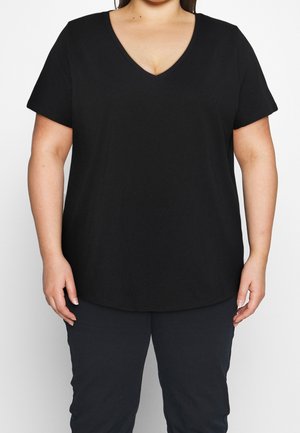 Jednoduché tričko - black
