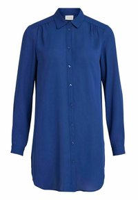 VILA VILUCY NOOS - Button-down blouse - mazarine blue