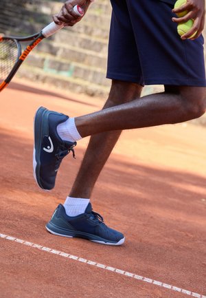 SPRINT TEAM 3.5 CLAY MEN  - Tenisové topánky na antuku - blueberry/white