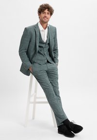 FINSHLEY & HARDING BAUKASTEN - Colbert - grau tanne