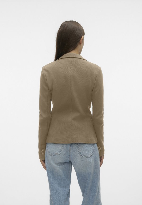 VMJULIA - Blazer - silver mink detailmelange3