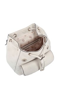 Guess CRESIDIA SMALL FLAP BACKPACK - Rugzak - bone