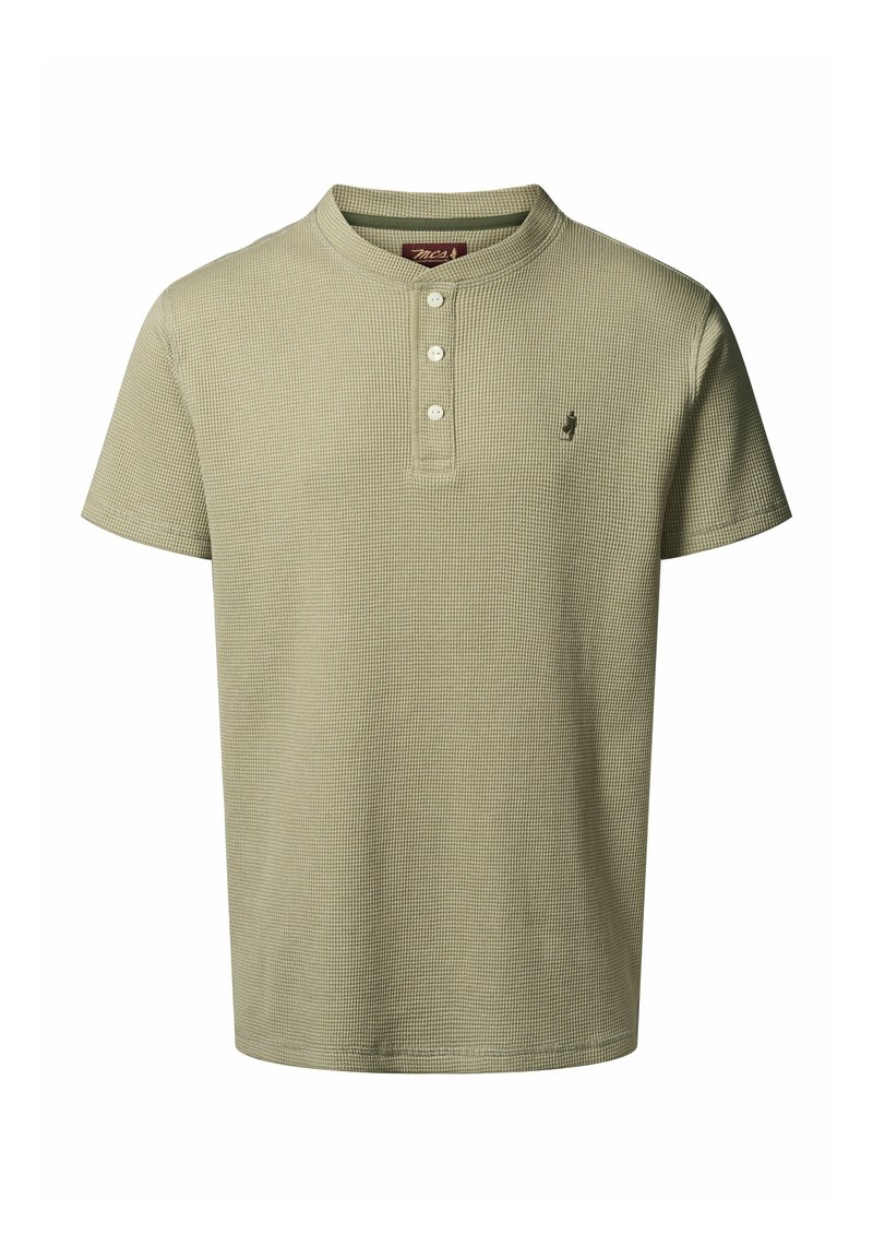 MCS MCFLINT - Basic T-shirt - laurel oak/beige - Zalando