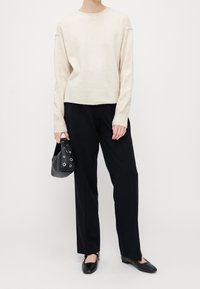 Gina Tricot Tall Kalhoty - black