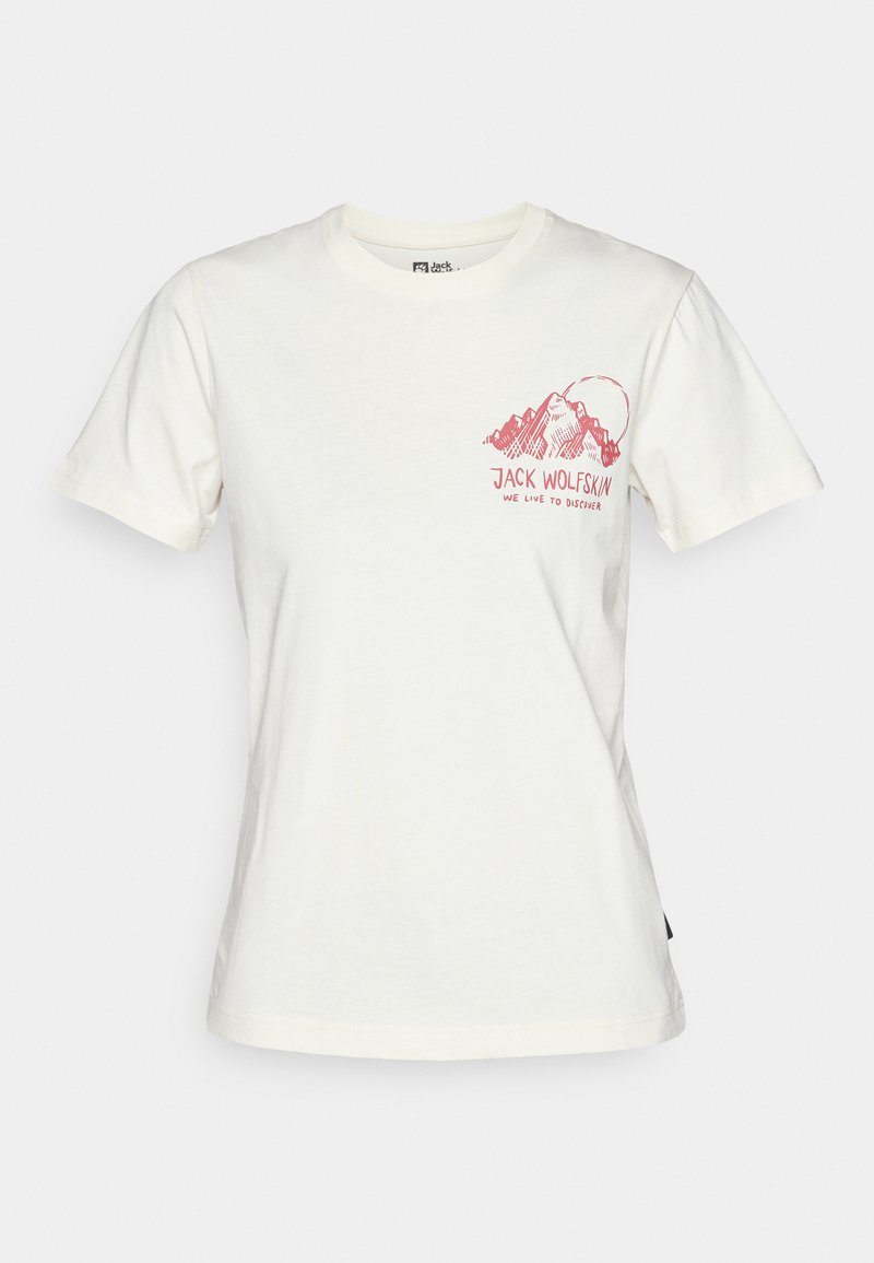 Jack Wolfskin T-shirt print crème