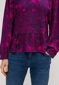 comma Camicetta - pink floral print