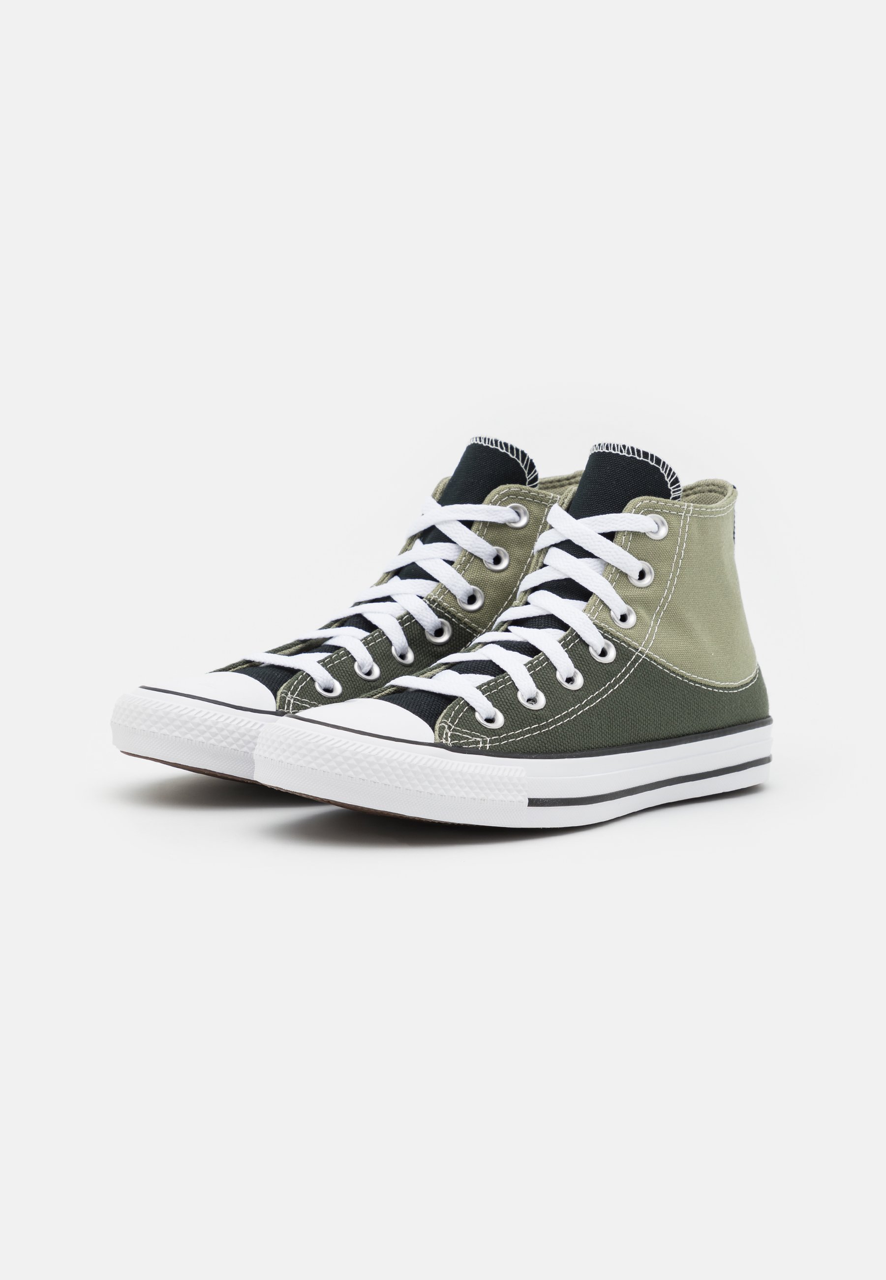 converse khaki high tops
