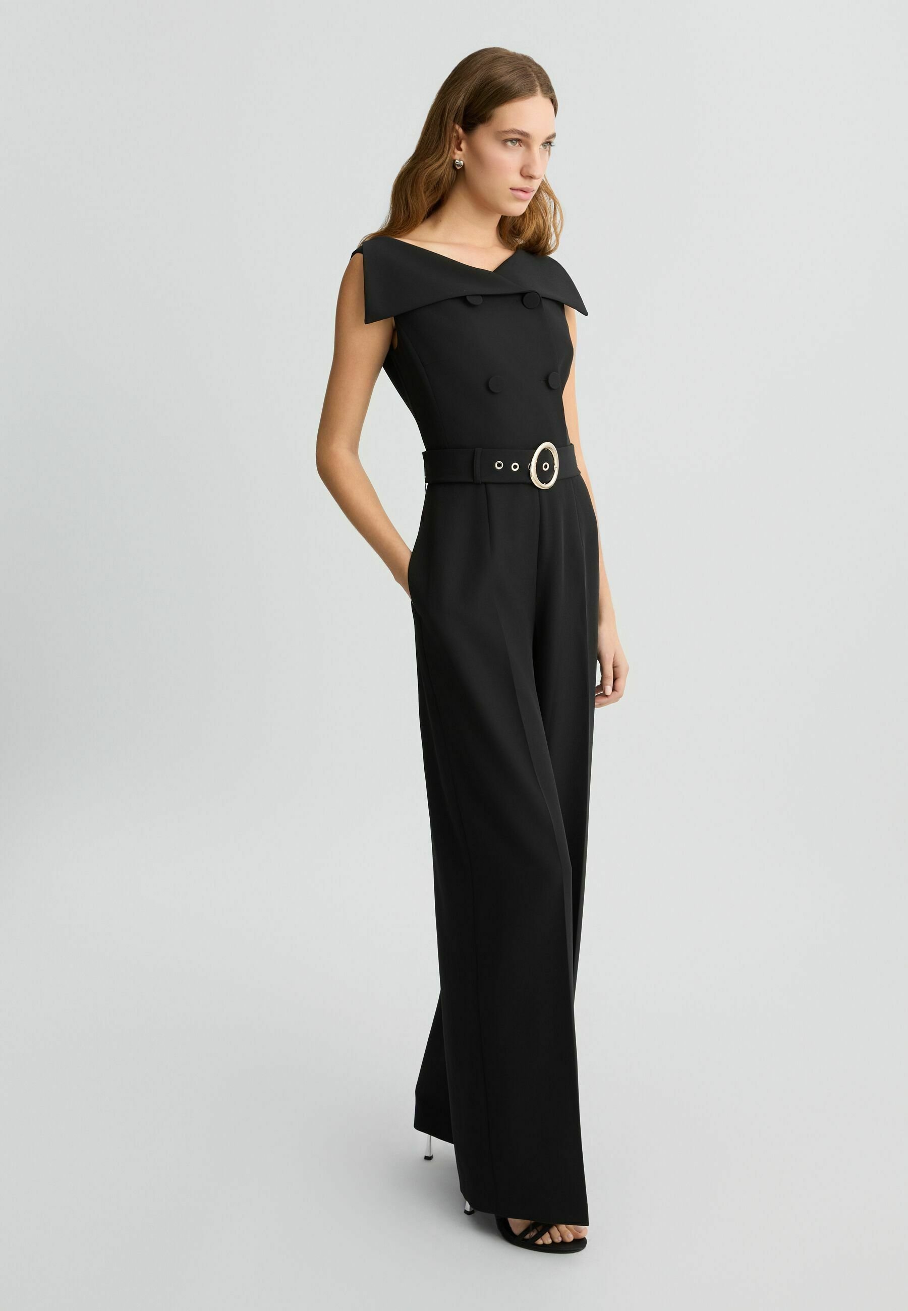 オールインワン・サロペット LIU JO Woman Jumpsuits Black VA5033JS360 22222 Women's overall black Liu Jo | Soulz.lt
