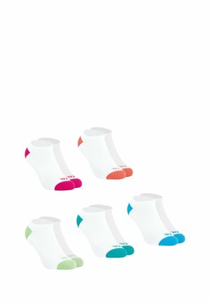 LOT DE 5 PAIRES DE ESSENTIEL - Socquettes - blanc/blanc/blanc/blanc/blanc