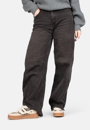 GEORGIA SNEAKER - Sneakers basse - brown with animal print