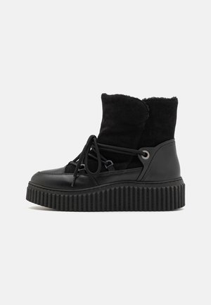 Marc O'Polo, BIANCA - Schnürstiefelette - black