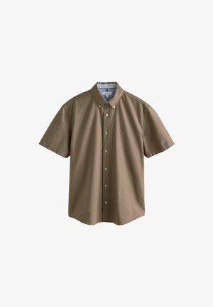 Next, REGULAR FIT - SHORT SLEEVE OXFORD - Chemise - stone natural