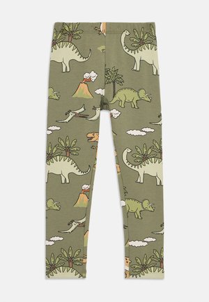 LEGGINGS DINO - Leggings - light dusty green