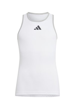 adidas Performance CLUB TANK - Linne - white