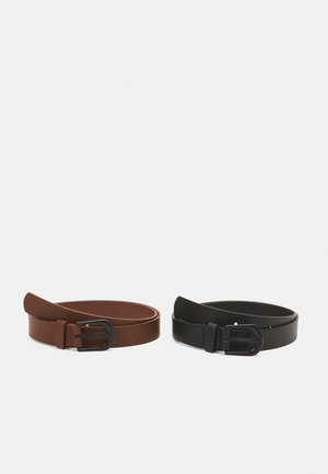 2 PACK UNISEX - Belt - black