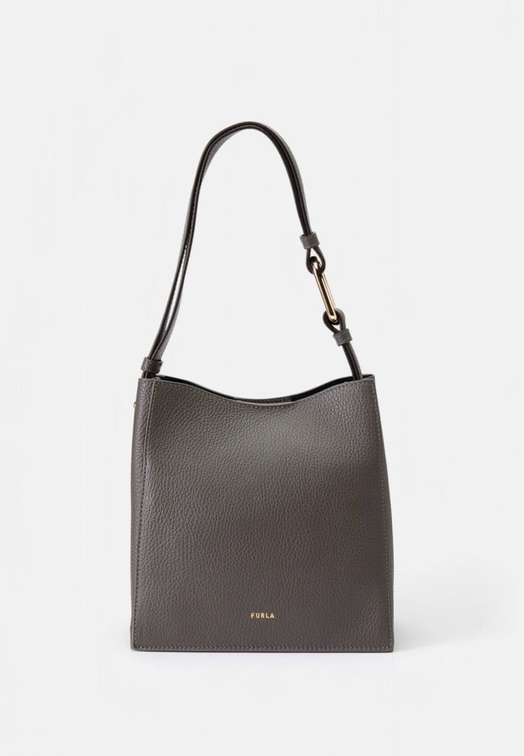 Furla NUVOLA MINI BUCKET BAG - Handbag - urban gray/grey - Zalando