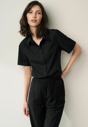 SHORT SLEEVE 2 PACK REGULAR FIT - Overhemdblouse - black