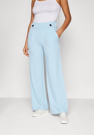 JDYGEGGO NEW LONG PANT - Tygbyxor - clear sky/black buttons