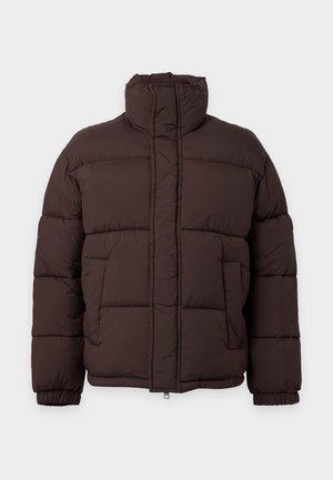 Maison Kitsuné, QUILTED PUFFER - Chaqueta de invierno - dark wood