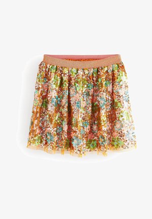 A-line skirt - multi floral
