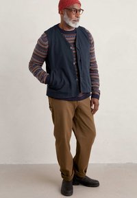 Seasalt Cornwall POLVENTON FAIR ISLE - Strickpullover - man amber multi