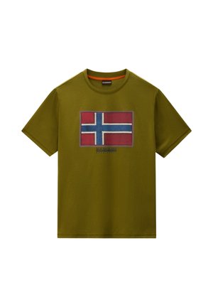 Napapijri, - T-shirt z nadrukiem
