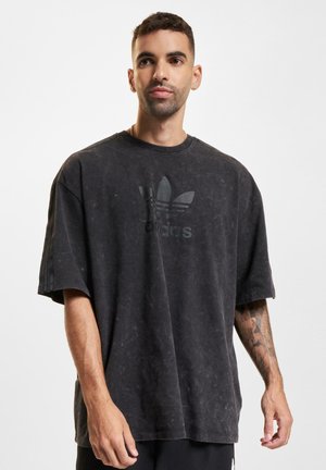 adidas Originals WASH - T-shirt med print - black