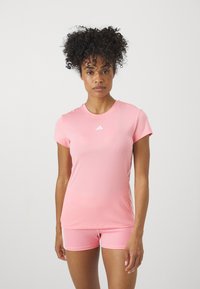 adidas Performance Spordi T-särk - semi pink spark/white
